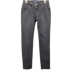 Celebrity Pink Jeans Women Sz 7 29W Indigo Rinse Dark Wash Stretch Y2K Low Rise